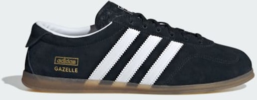 (Women) Adidas Gazelle Low Pro Shoes Core Black/Cloud White/Gum JR8886 (Women) Adidas Gazelle Low Pro Shoes Core Black/Cloud White/Gum JR8886