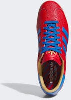 (W) Adidas Gazelle Lux Spikeless Golf Shoes Merah/Blue Bird/Gum JQ7720 Order (W) Adidas Gazelle Lux Spikeless Golf Shoes Merah/Blue Bird/Gum JQ7720