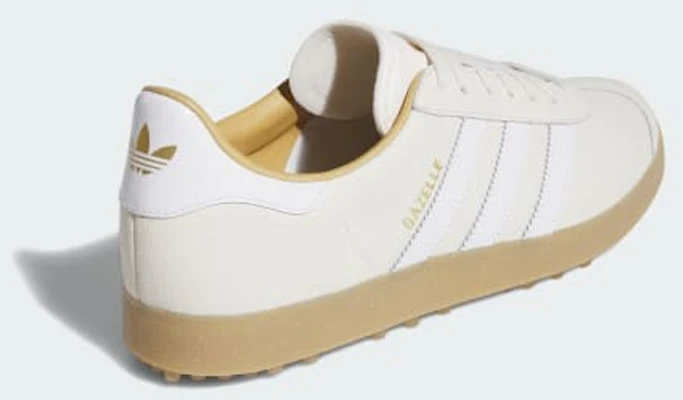阿迪达斯 Gazelle Luxe 无钉高尔夫鞋 白色/云白/棕色 JI4156 Purchase 阿迪达斯 Gazelle Luxe 无钉高尔夫鞋 白色/云白/棕色 JI4156