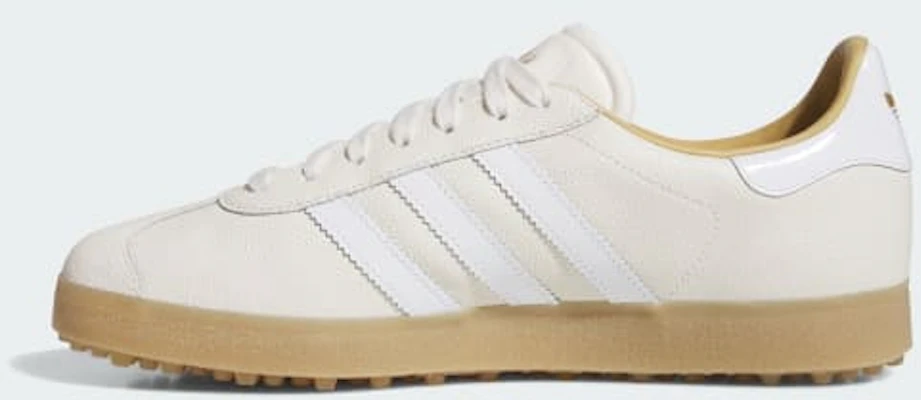 阿迪达斯 Gazelle Luxe 无钉高尔夫鞋 白色/云白/棕色 JI4156 Details for 阿迪达斯 Gazelle Luxe 无钉高尔夫鞋 白色/云白/棕色 JI4156