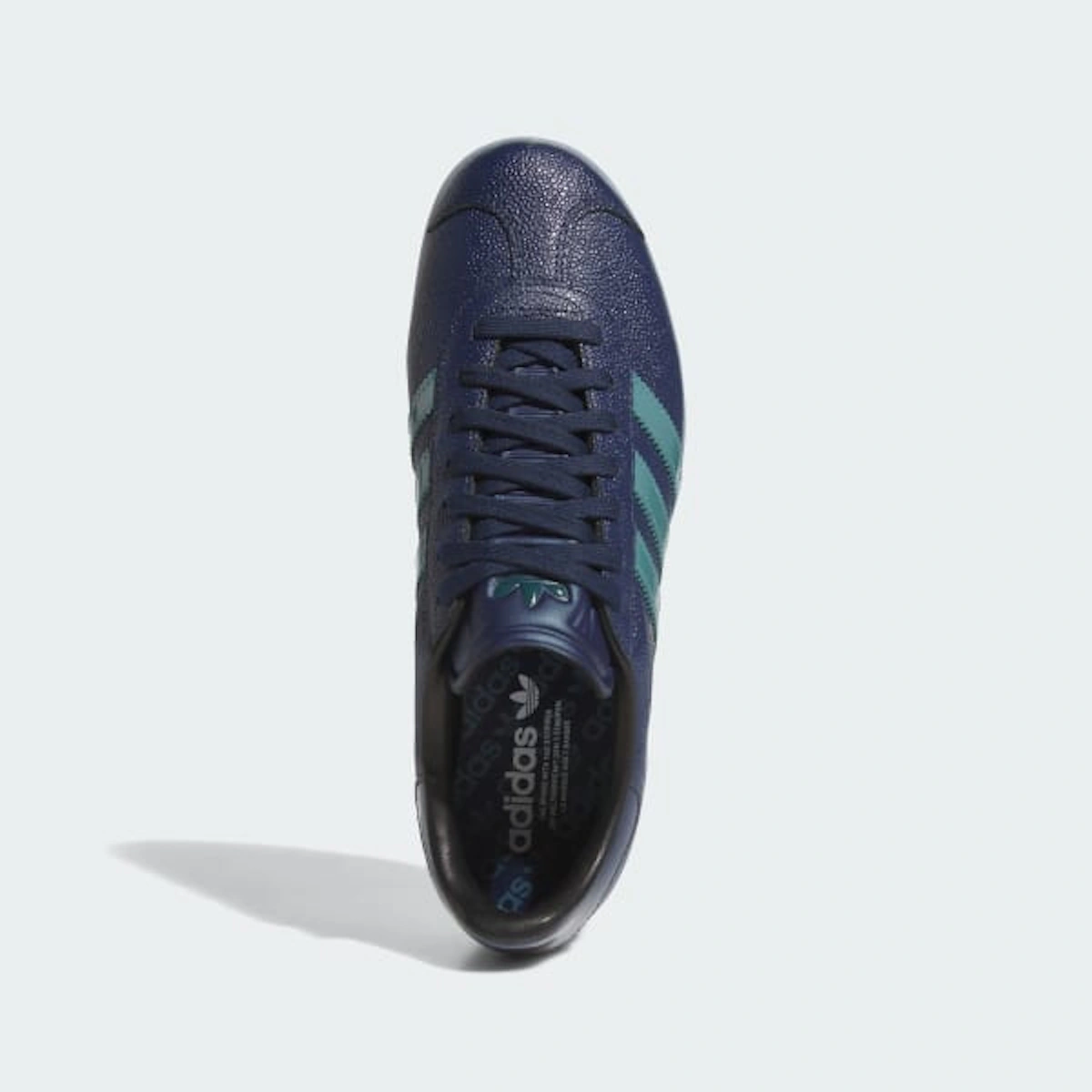 Adidas Gazelle Luxe Spikeless Golf Shoes Night Indigo/Preloved Teal/Clear Sky
