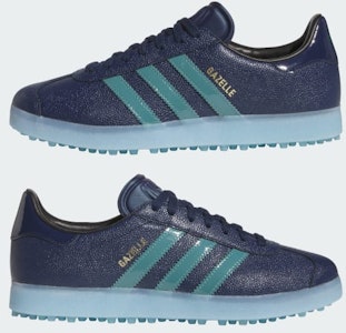 阿迪达斯Gazelle Luxe无钉高尔夫鞋 夜靛蓝/经典青绿/澄澈蓝 JI4158 Sizing 阿迪达斯Gazelle Luxe无钉高尔夫鞋 夜靛蓝/经典青绿/澄澈蓝 JI4158