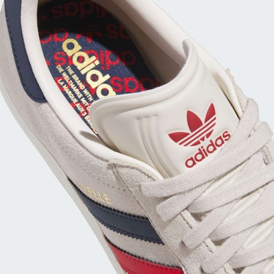 Adidas Gazelle Spikeless Alumina/Night Indigo/Better Scarlet JS1894 Cheap Adidas Gazelle Spikeless Alumina/Night Indigo/Better Scarlet JS1894