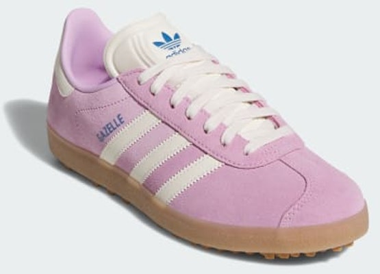 (Women) Adidas Gazelle Spikeless Bliss Lilac/Chalk White/Blue Bird JQ7755 Shop (Women) Adidas Gazelle Spikeless Bliss Lilac/Chalk White/Blue Bird JQ7755