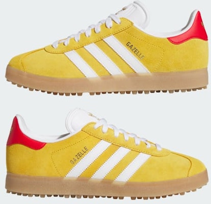 Adidas Gazelle Spikeless Bold Gold/Cloud White/Better Scarlet JS1896 Sizing Adidas Gazelle Spikeless Bold Gold/Cloud White/Better Scarlet JS1896
