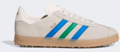 Adidas Gazelle Spikeless Chalk White/Green/Blue Bird JI4165 Adidas Gazelle Spikeless Chalk White/Green/Blue Bird JI4165