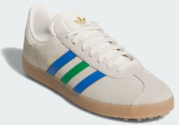 Adidas Gazelle Spikeless Chalk White/Green/Blue Bird JI4165 Shop Adidas Gazelle Spikeless Chalk White/Green/Blue Bird JI4165