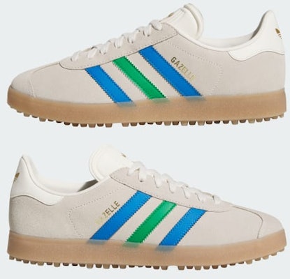 Adidas Gazelle Spikeless Chalk White/Green/Blue Bird JI4165 Sizing Adidas Gazelle Spikeless Chalk White/Green/Blue Bird JI4165