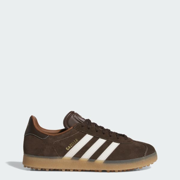 Adidas Gazelle Spikeless Dark Brown/Chalk White/Gum JQ7747