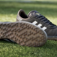 Adidas Gazelle Sin Tacos Marrón Oscuro/Blanco Tiza/Goma JQ7747 1