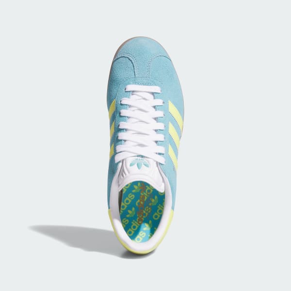Order (W) adidas Gazelle Spikeless Golf Mint/Lemon Tulen/Gum Kasut Golf KK2852