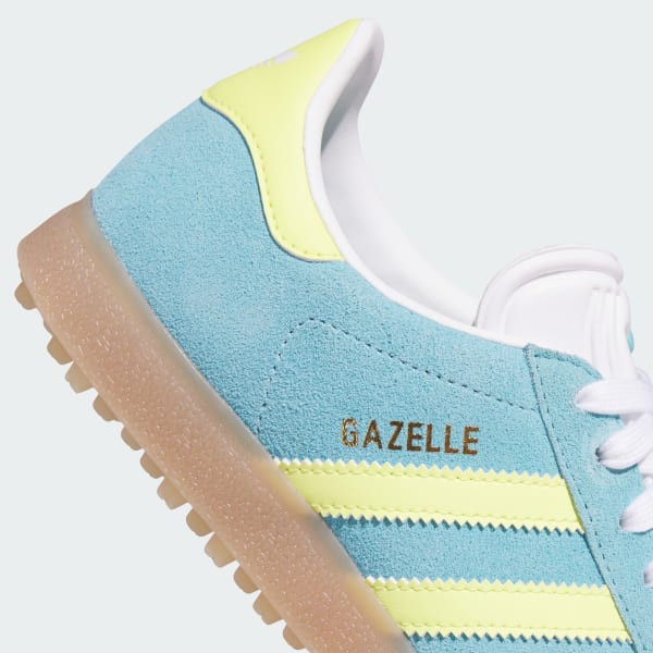 Sizing (W) adidas Gazelle Spikeless Golf Mint/Lemon Tulen/Gum Kasut Golf KK2852