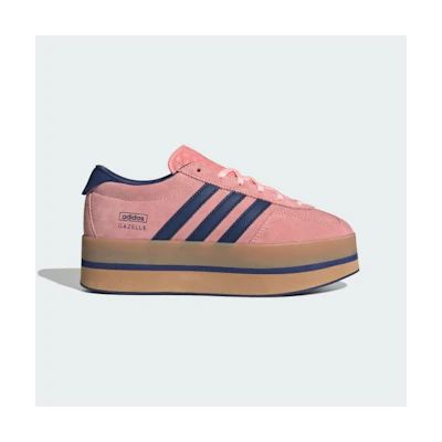 (W) Adidas Gazelle Stack Glow Pink/Victory Blue/Gum