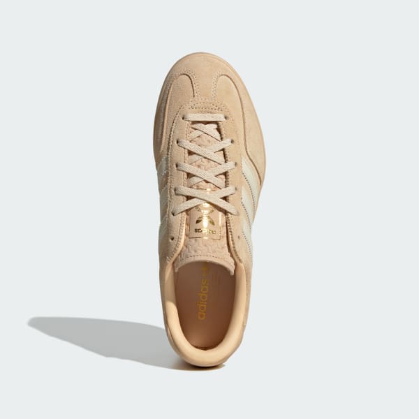 Lookbook (W) Adidas Gazelle Stack Sand Strata/Gum/Putih Cream JQ7666