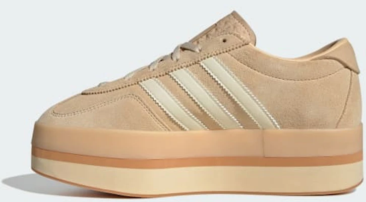 (W) Adidas Gazelle Stack Sand Strata/Gum/Putih Cream JQ7666 Sizing (W) Adidas Gazelle Stack Sand Strata/Gum/Putih Cream JQ7666
