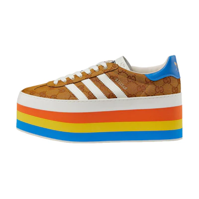 (W) Gucci Adidas Gazelle 'Beige'