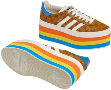 (W) 구찌 아디다스 가젤 x '베이지' 707873-UWV20-7163 Details for (W) 구찌 아디다스 가젤 x '베이지' 707873-UWV20-7163