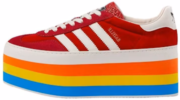 (Women) Gucci Adidas Gazelle x 'Red Velvet' 707871-9STU0-6360 (Women) Gucci Adidas Gazelle x 'Red Velvet' 707871-9STU0-6360