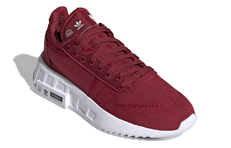 Lookbook adidas originals Geodiver Primeblue 輕便低幫運動休閒鞋 女款 紅白