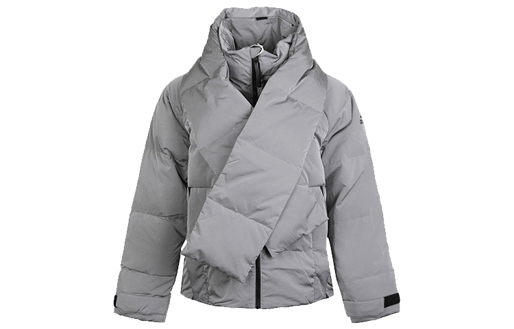 (Women) adidas Glam On Puffy Collar Down Jacket Winter Undyed FT2534 圖 2