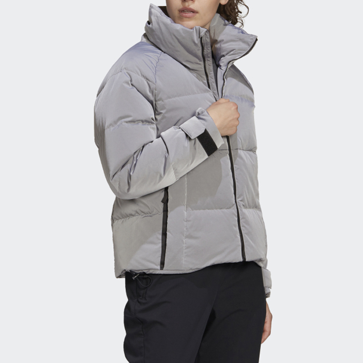 (Women) adidas Glam On Puffy Collar Down Jacket Winter Undyed FT2534 圖 5