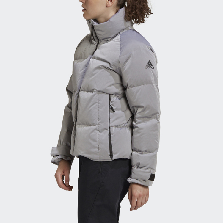 (Women) adidas Glam On Puffy Collar Down Jacket Winter Undyed FT2534 圖 6