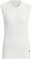 (Women) adidas Golf Knit Vest White with Solid Logo Design IN6613 (Women) adidas Golf Knit Vest White with Solid Logo Design IN6613