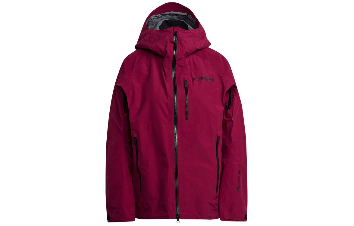 (Women) adidas GORE-TEX Letterprint Waterproof Windproof Jacket - Rose Pink GM4827