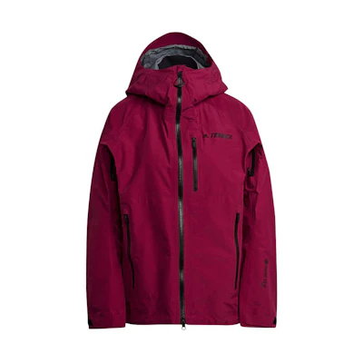 (Women) adidas GORE-TEX Letterprint Waterproof Windproof Jacket - Rose Pink GM4827