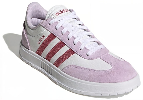 (W) adidas Gradas 'Lavanda Rojo Brillante' FX9125 Lookbook (W) adidas Gradas 'Lavanda Rojo Brillante' FX9125