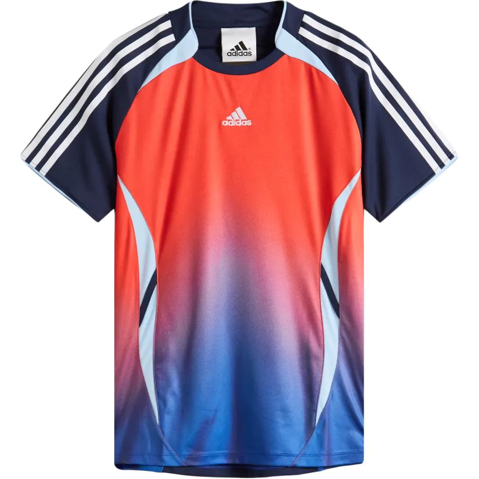 (Women) adidas Gradient Striped Basketball Jersey Short Sleeve KD2271