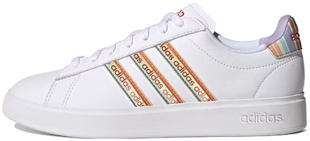 (Women) adidas Grand Court 2.0 'Multi-Color Stripes' HP9412 (Women) adidas Grand Court 2.0 'Multi-Color Stripes' HP9412
