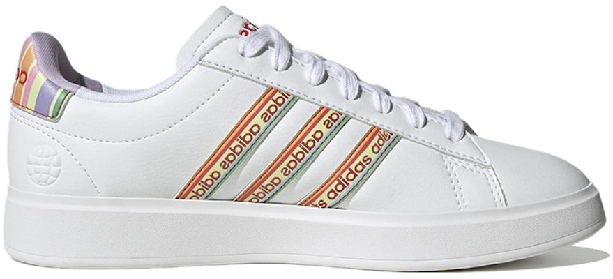 (Women) adidas Grand Court 2.0 'Multi-Color Stripes' HP9412 Order (Women) adidas Grand Court 2.0 'Multi-Color Stripes' HP9412