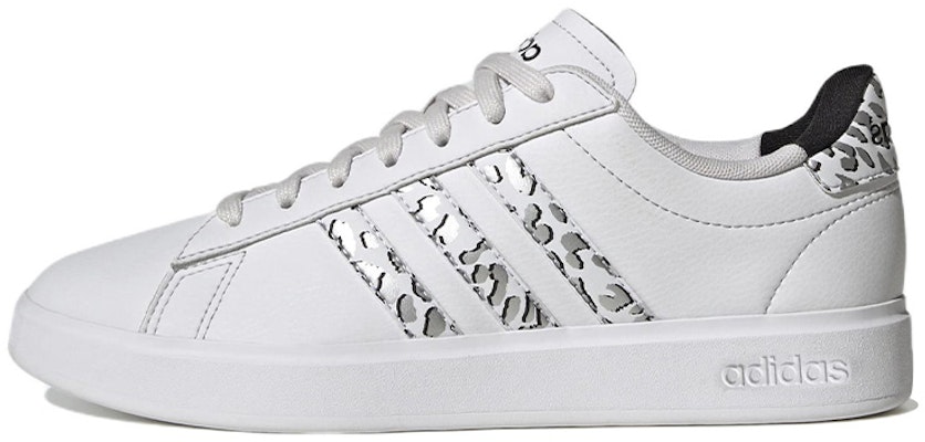 (Women) adidas Grand Court 2.0 'Silver Leopard' GX7233 Buy (Women) adidas Grand Court 2.0 'Silver Leopard' GX7233
