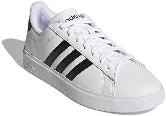 (W) adidas Grand Court 2.0 'Putih Hitam' GW9214 Lookbook (W) adidas Grand Court 2.0 'Putih Hitam' GW9214
