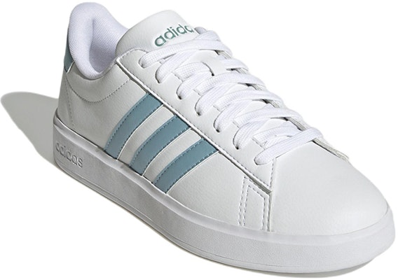 (W) adidas Grand Court 2.0 'Putih Biru' GW9216 Lookbook (W) adidas Grand Court 2.0 'Putih Biru' GW9216