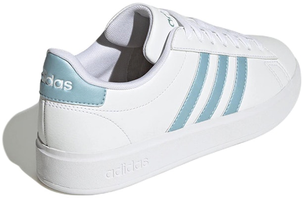 (W) adidas Grand Court 2.0 'Putih Biru' GW9216 Shop (W) adidas Grand Court 2.0 'Putih Biru' GW9216
