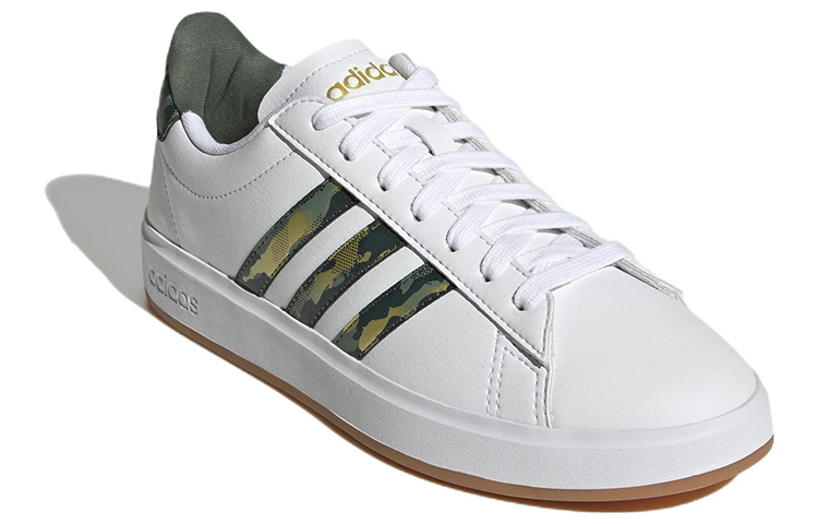 Lookbook (W) adidas Grand Court 2.0 'Putih Camo' GX7232