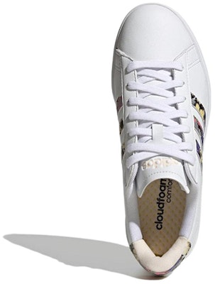 (W) アディダス グランドコート 2.0 白花柄 (Adidas Grand Court 2.0 Shiro Hanagara) GW7112 Purchase (W) アディダス グランドコート 2.0 白花柄 (Adidas Grand Court 2.0 Shiro Hanagara) GW7112