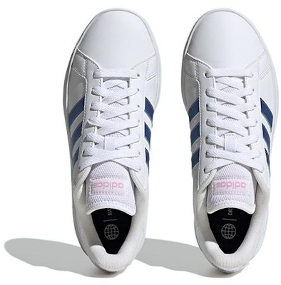 (W) Sepatu Adidas Grand Court 2.0 'Putih Metalik Biru' HP2591 Purchase (W) Sepatu Adidas Grand Court 2.0 'Putih Metalik Biru' HP2591