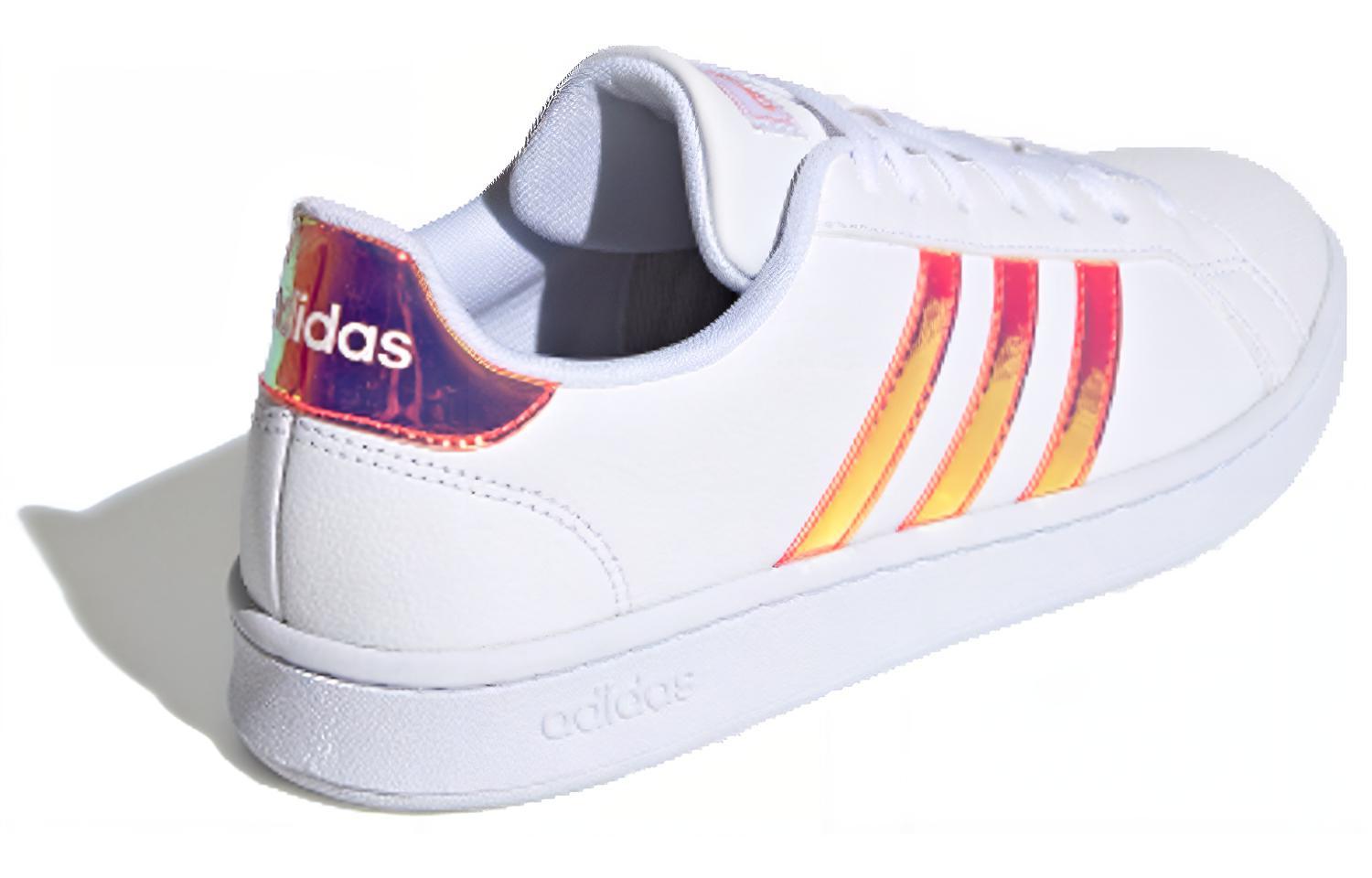 Lookbook (W) adidas Grand Court 'Rosa Iridiscente' FW5722