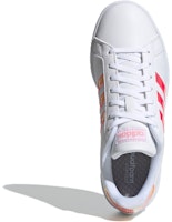 (W) アディダス グランドコート "ピンクイリデッセント" FW5722 Shop (W) アディダス グランドコート "ピンクイリデッセント" FW5722