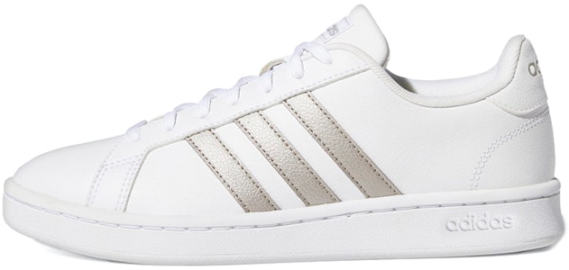 (W) adidas Grand Court 'Platinum Metallic' Sepatu Wanita F36485 Buy (W) adidas Grand Court 'Platinum Metallic' Sepatu Wanita F36485