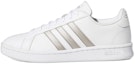 Buy (W) adidas Grand Court 'Platinum Metallic' Sepatu Wanita F36485