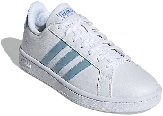 (W) 아디다스 그랜드 코트 '화이트 블루' (Adidas Grand Court '화이트 블루') EE8175 Lookbook (W) 아디다스 그랜드 코트 '화이트 블루' (Adidas Grand Court '화이트 블루') EE8175