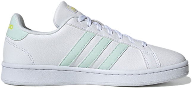 (W) adidas Grand Court 'Putih Dash Hijau' EG7643 Order (W) adidas Grand Court 'Putih Dash Hijau' EG7643