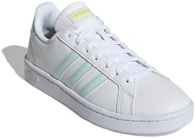 (W) adidas Grand Court 'Putih Dash Hijau' EG7643 Lookbook (W) adidas Grand Court 'Putih Dash Hijau' EG7643