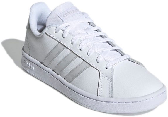 (W) adidas Grand Court 'Putih Kelabu Dash' GV7146 Lookbook (W) adidas Grand Court 'Putih Kelabu Dash' GV7146