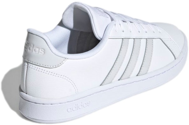 (W) adidas Grand Court 'Putih Kelabu Dash' GV7146 Shop (W) adidas Grand Court 'Putih Kelabu Dash' GV7146