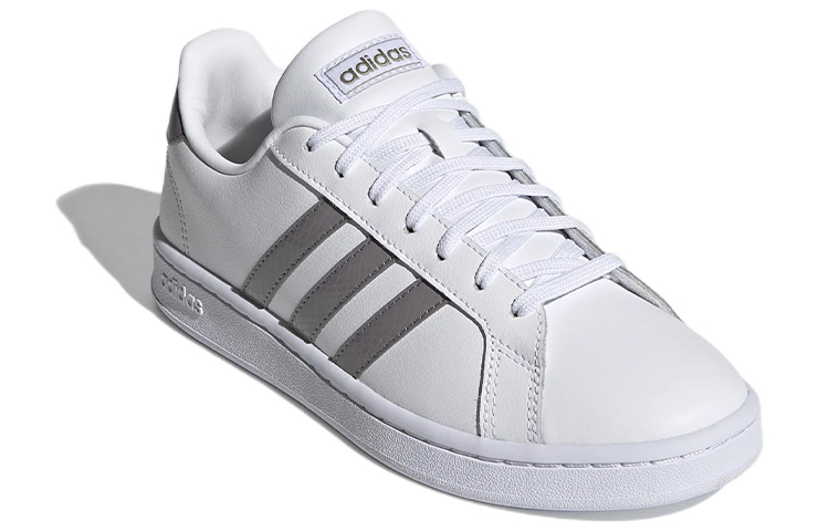 Lookbook (W) アディダス グランドコート 白/グレー FY8931